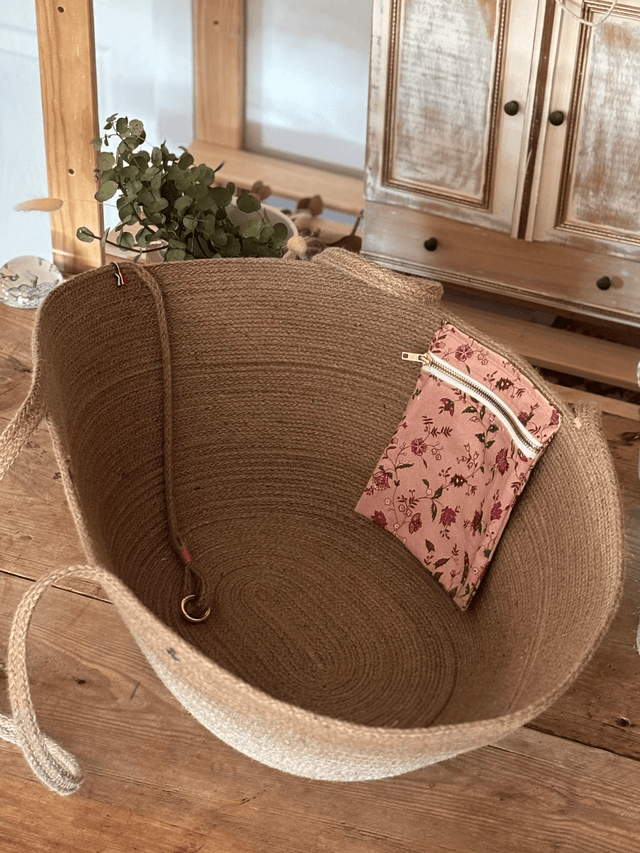 Sac cabas XXL naturel tresse de jute