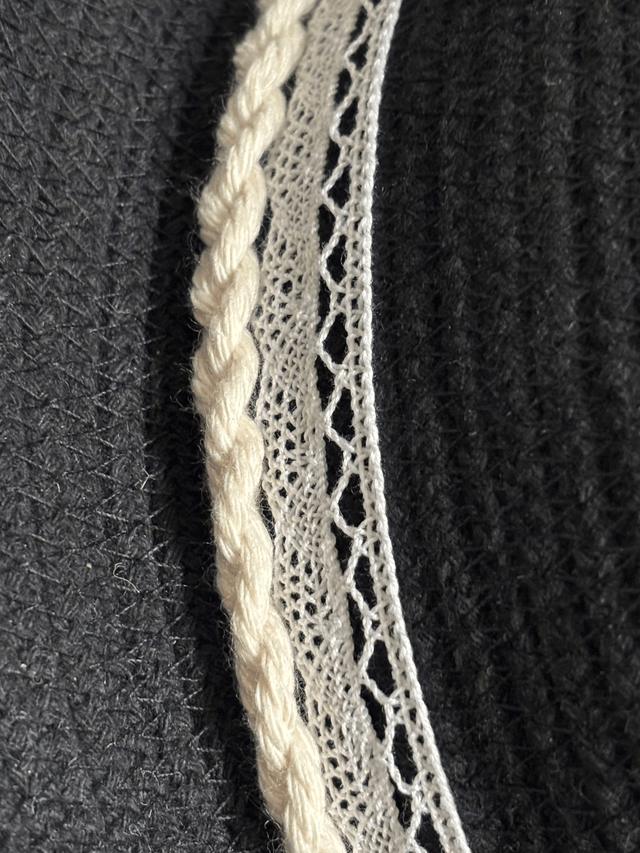 Chapeau coton noir 