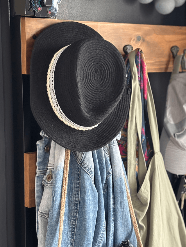Chapeau coton noir 